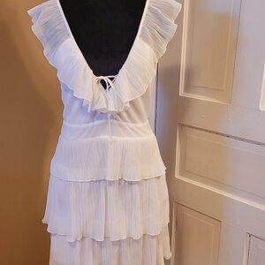 Express white summer dress
